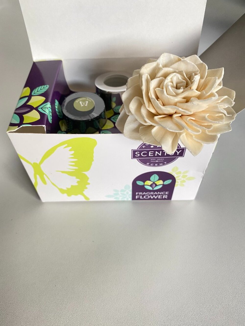 Scentsy Fragrance Flower NIB Dahlia Darling Unplugged Amazon Rain Gift Scent